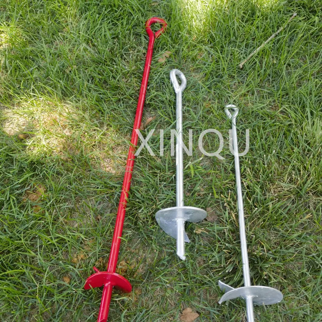Heavy Duty Steel No Dig Beach Sand Ground Anchor for Umbrellas