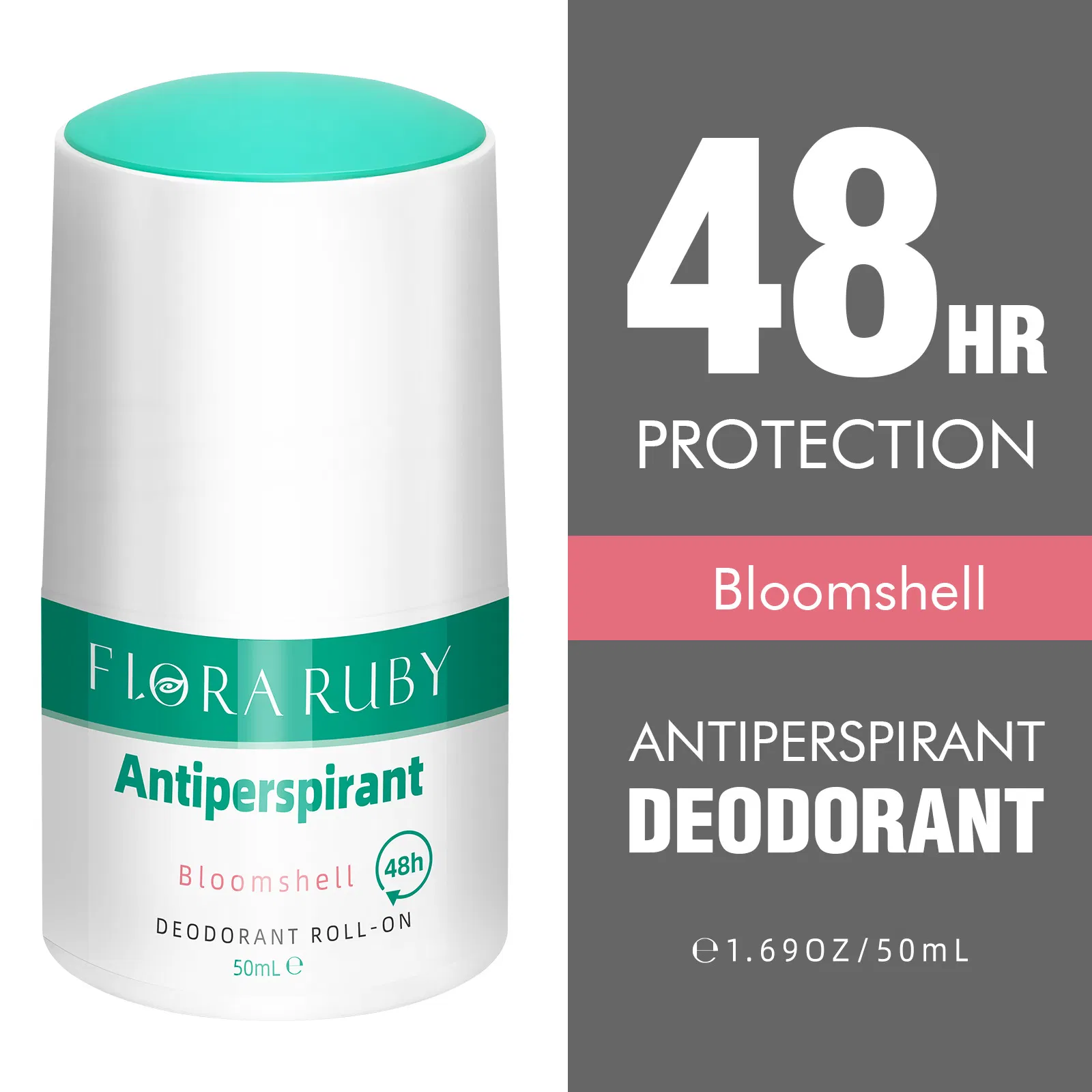 Organic Hypoallergenic Deodorant with Soothing Pearl Beads Formula