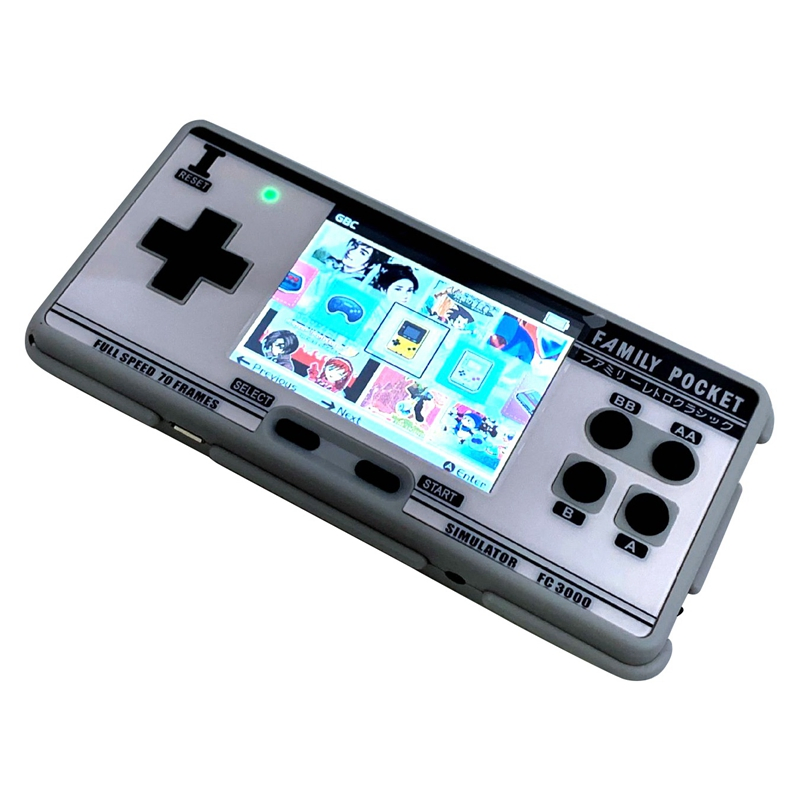 Портативная игровая консоль 3 дюйма с 500 играми