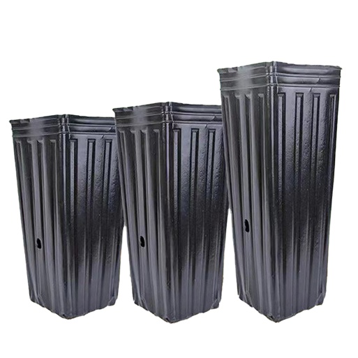 Горшки детские квадратные HDPE для рассады