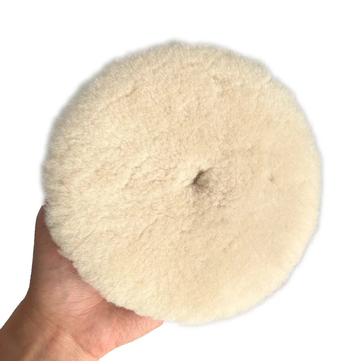 Auto Care 150mm 6in 3m Quality Thickened Foamed Wool Heavy Cut Polishing Pads Wool Pad for Car Buffing