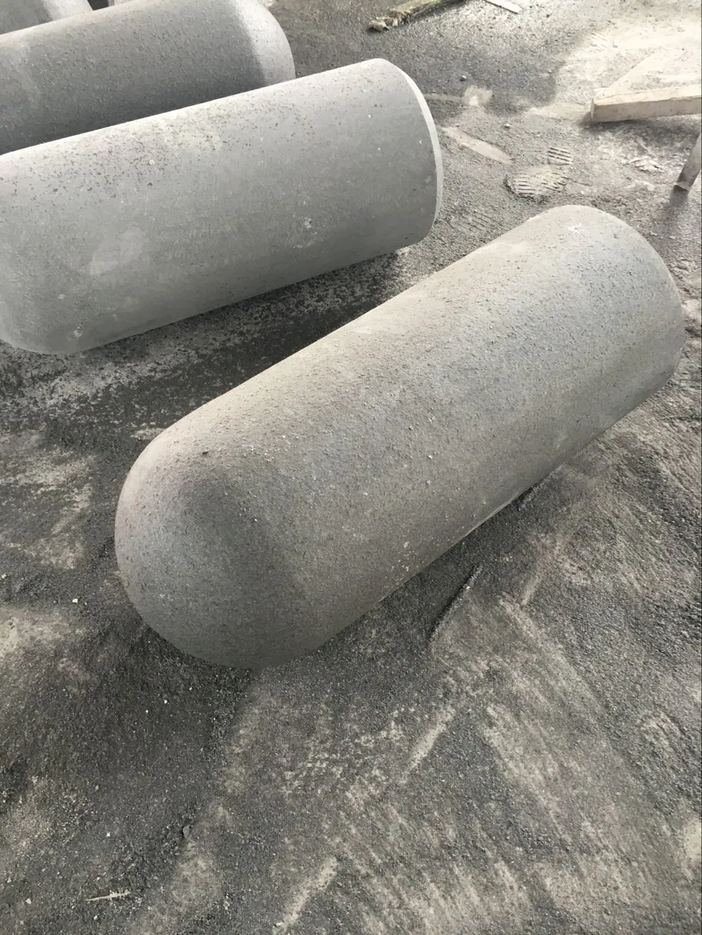 Cheap Grey, Yellow, Black, White Granite Palisade, Parking Pillars, Parking Ball