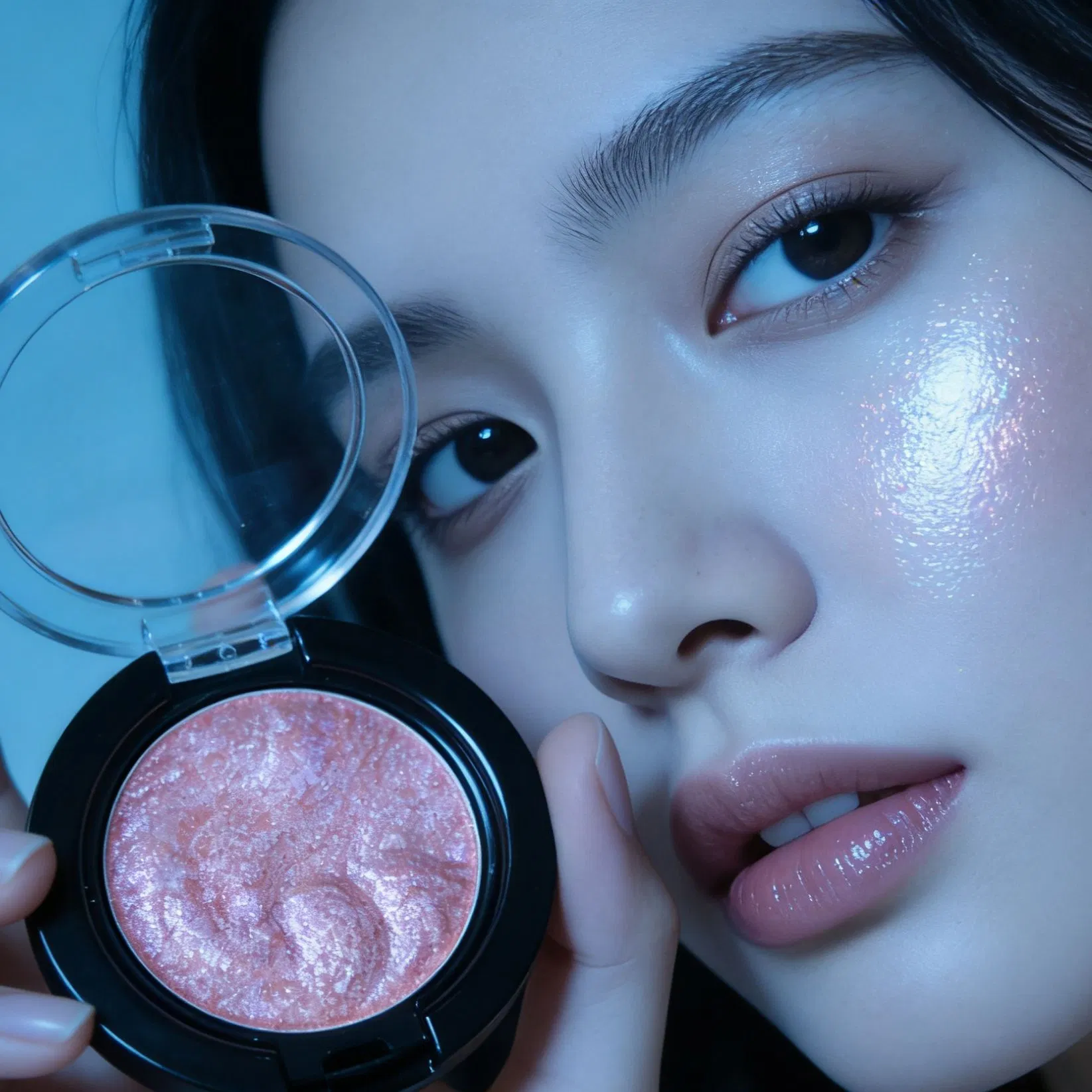 Vegan Optical Chameleon Highlighter for Shimmering All-Day Wear