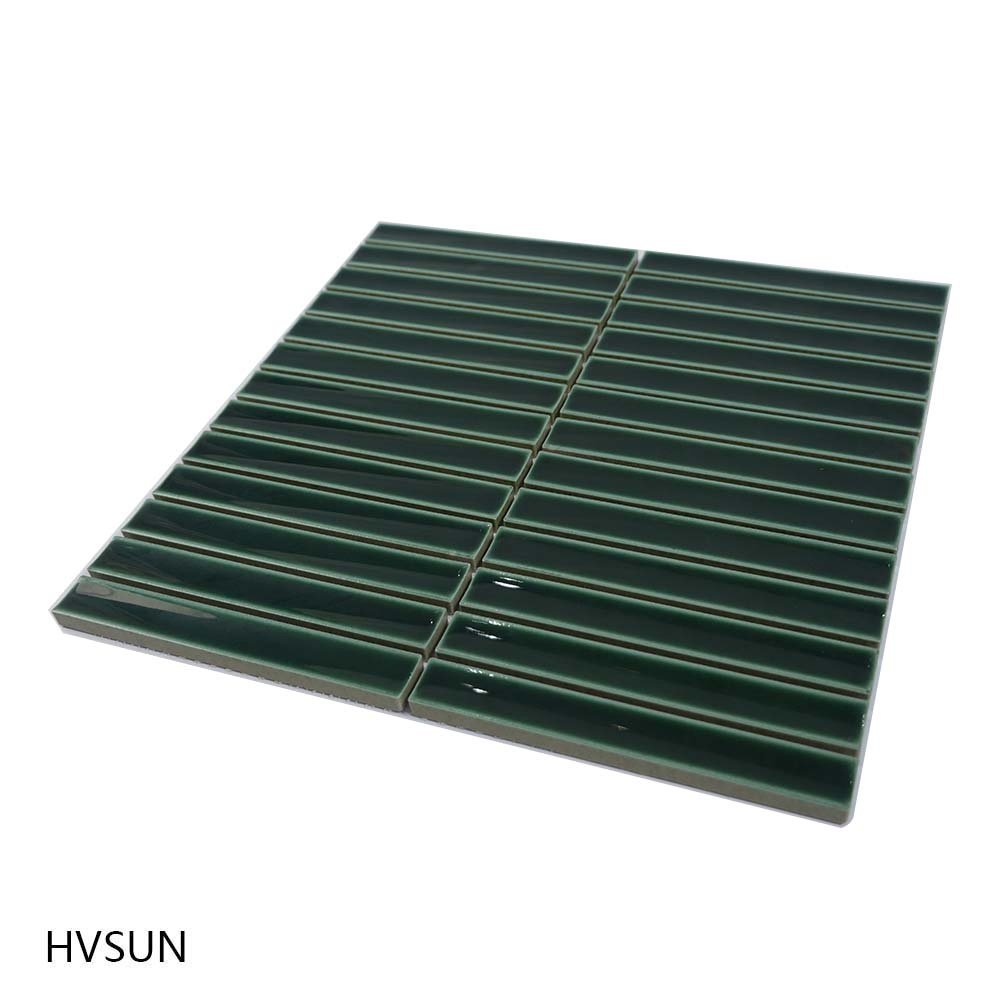 Hot Sale Natural Green Marble Mosaic Floor Wall Tiles for Bathroom Kitchen Backsplash