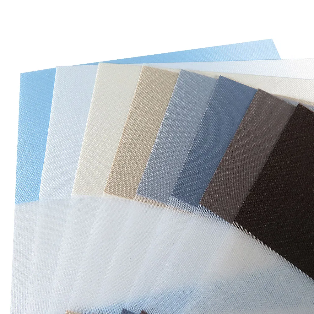 Hot Sales Day and Night Waterproof PVC Colorfast Zebra Roller Blind Fabric