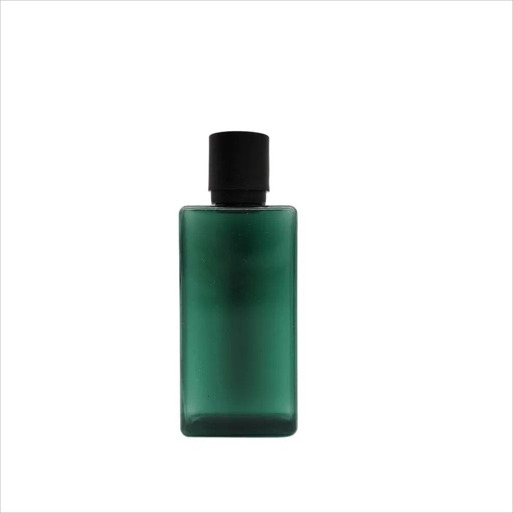 High Quality Plastic Square Shape Liquid Shampoo Empty Bottle