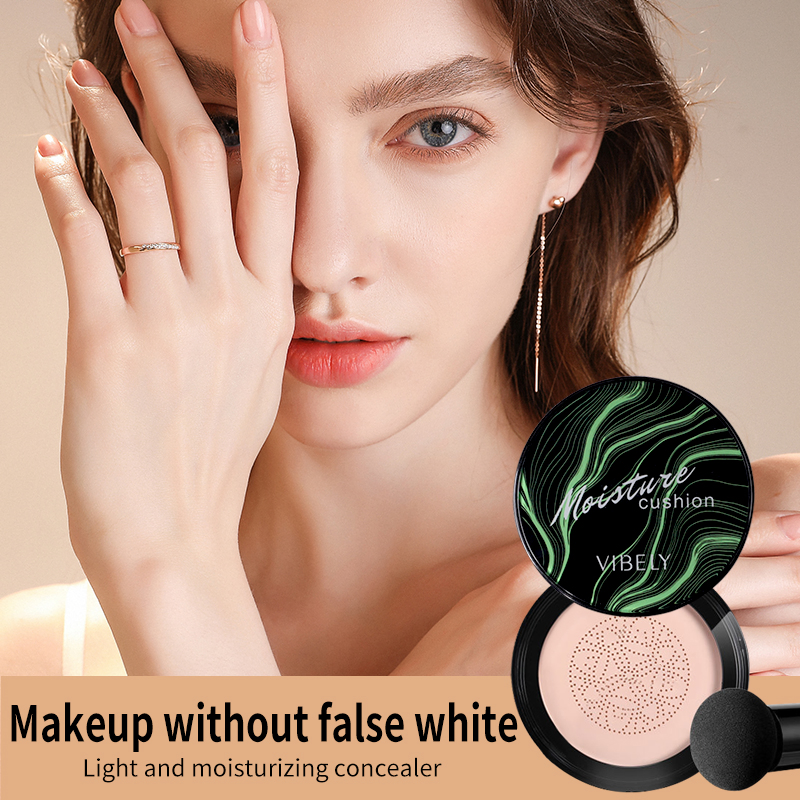 Waterproof Whitening Concealer Bb Cream Natural Nude Makeup Mushroom Air Cushion Foundation