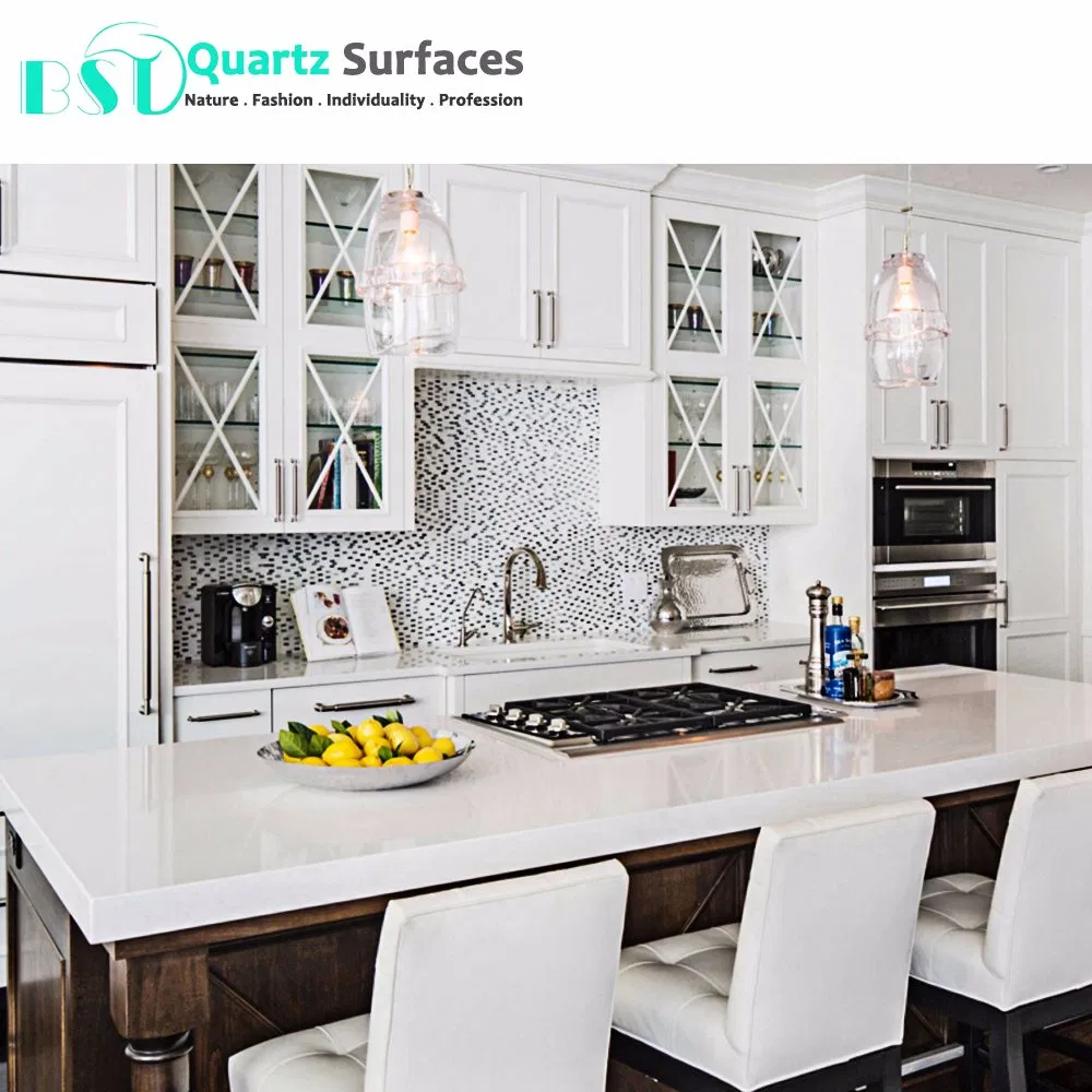 Glacier White Artificial Quartz Stone at M2 Price