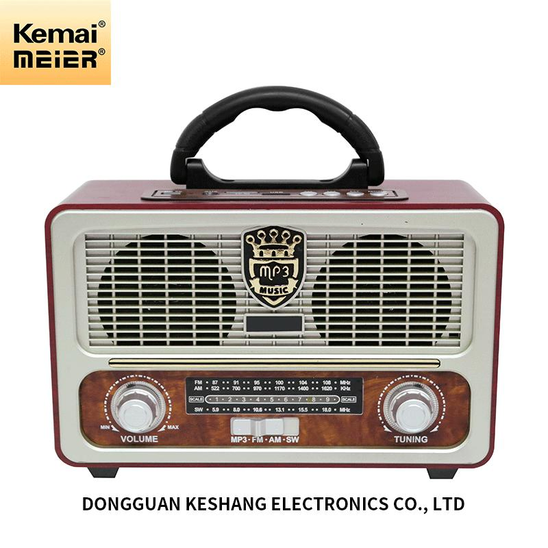 Vintage Digital Radio Multifunctional Wireless Speaker Portable Vintage Radio