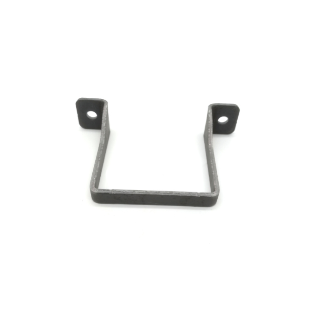 OEM Factory Custom Hardware Metal Fabrication Carbon Steel Black Bending Metal Sheet Stainless Steel Punching Mounting Bracket