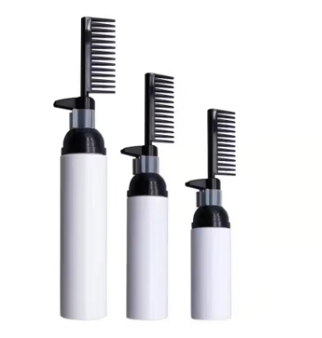 Best-Selling 2-in-1 Root Hair Dye Applicator Bottles with Comb, Pump Cap and Regular Cap