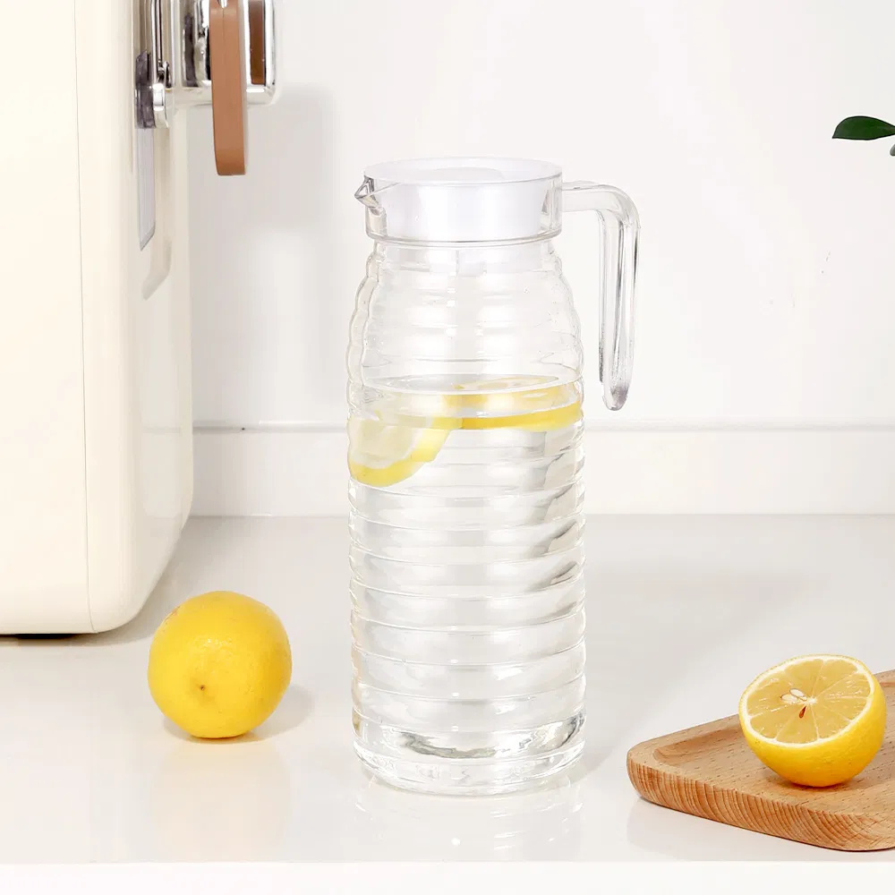 PC Material Clear Water Jug Plastic Beer Pitcher Ice Holder Water Pitcher