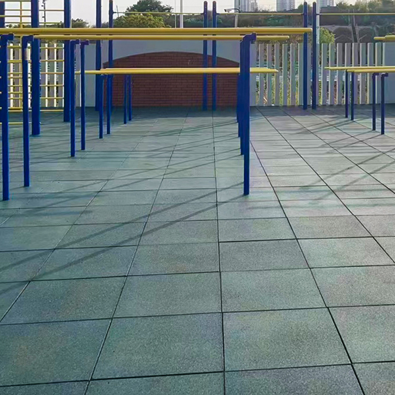 Factory Manufacturing Durable Resilient Rubber Mats for Outdoor Kids Playground Safety