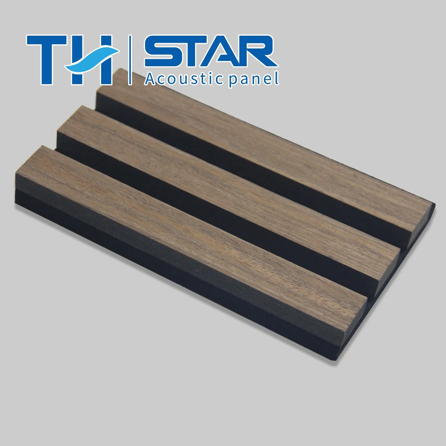 Th-Star 3D Acoustic Pet Felt Wooden Wall Panel