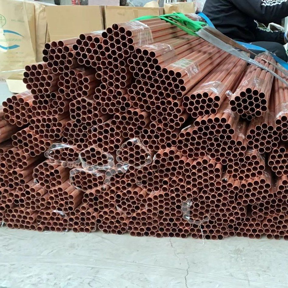 C11000 En 13348 LPG Gas AC Copper Pipe 1/2" 3/4" Copper Tubes