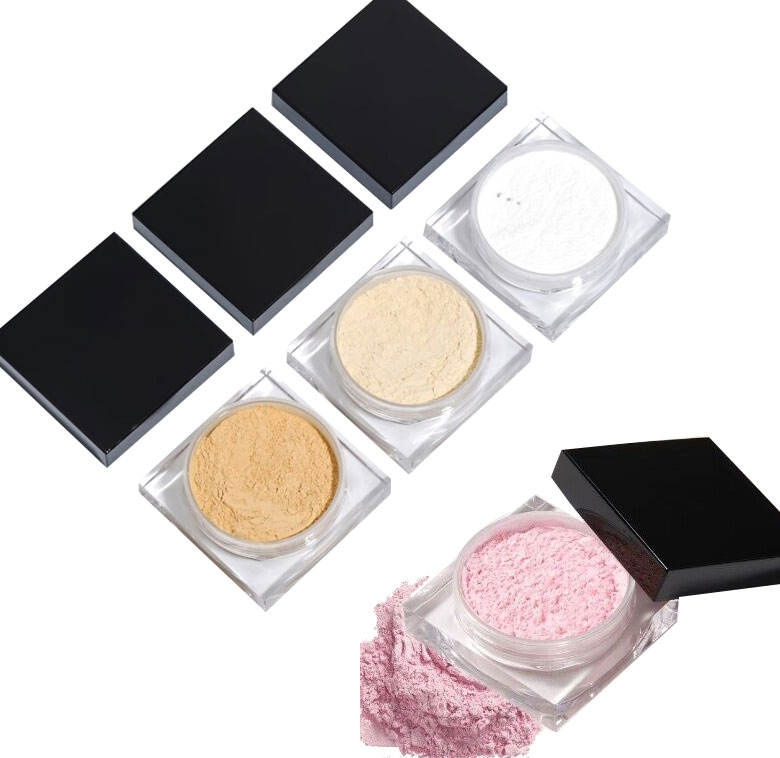 Loose Setting Powder Private Label Matte Shine Finish Waterproof Mineral Brighten Foundation Powder Face Makeup