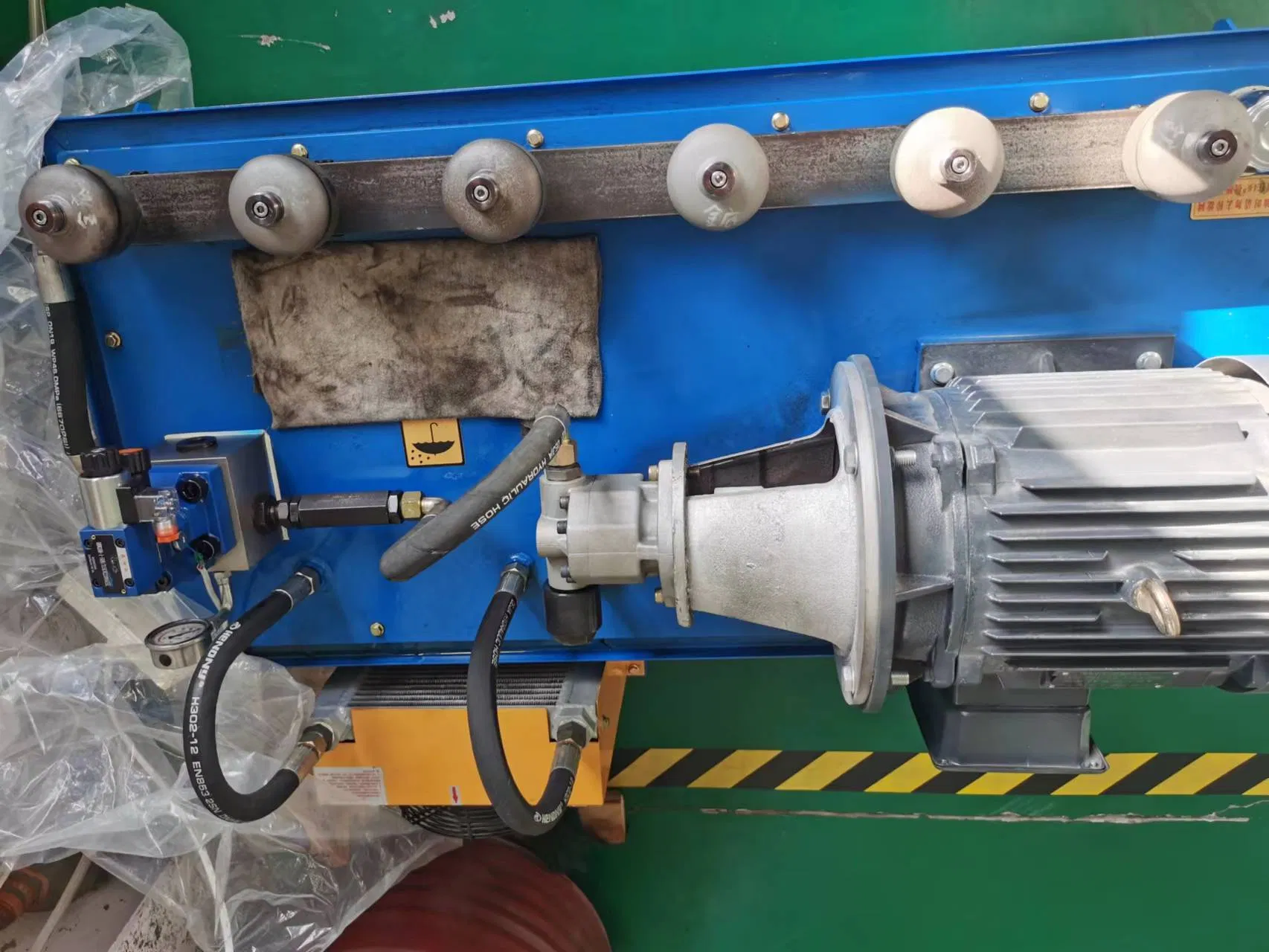 0.75L Carbon Steel Nitrogen Hydrolic Diaphram Accumulator for Construction Machinery