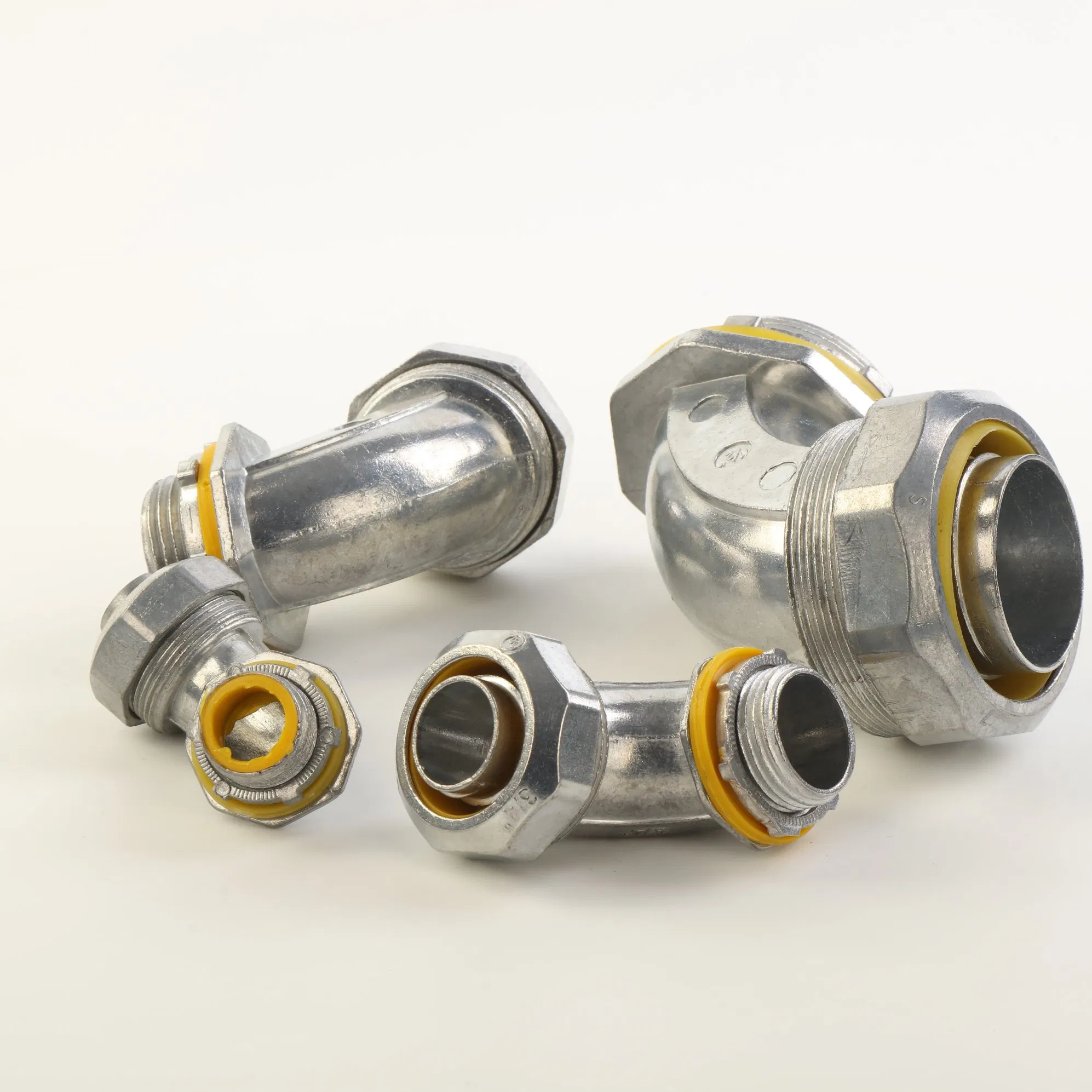 1/2"-4" Liquid Tight Flexible Conduit Adaptor Angle Type