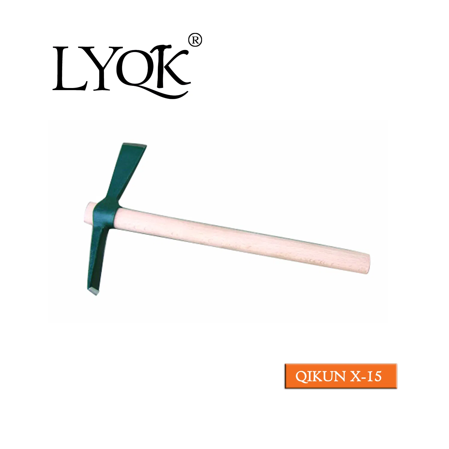 X-11 High Quality Rail Steel 65mn Agriculture Farm Garden Hardware Hand Tools Pick Head Mattock Pickaxe