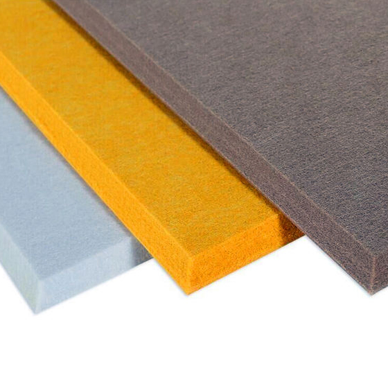 High Density Indoor Sound Absorption Sheet 12mm High Density Acoustic Panel