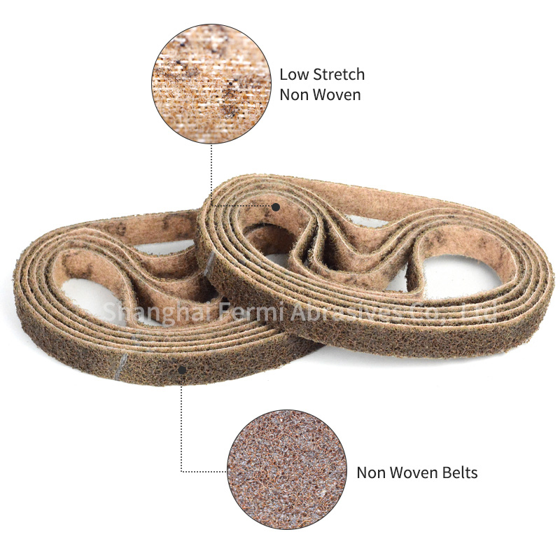 Шлифовальная лента Non Woven для финишной обработки