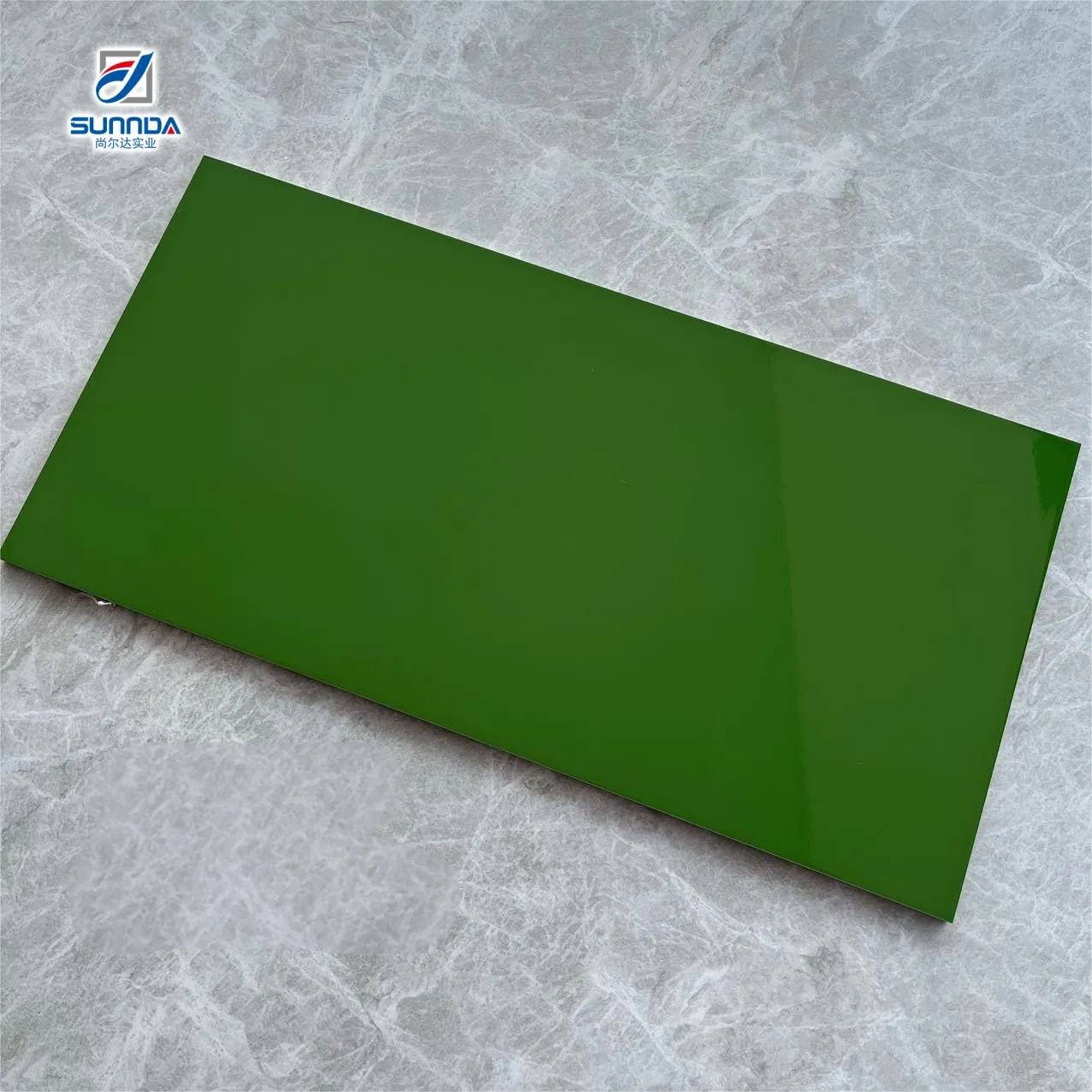 Ceramic Wall Tiles Glossy Matte Satin Surface Pure Colors Kitchen Bathroom 300X600mm