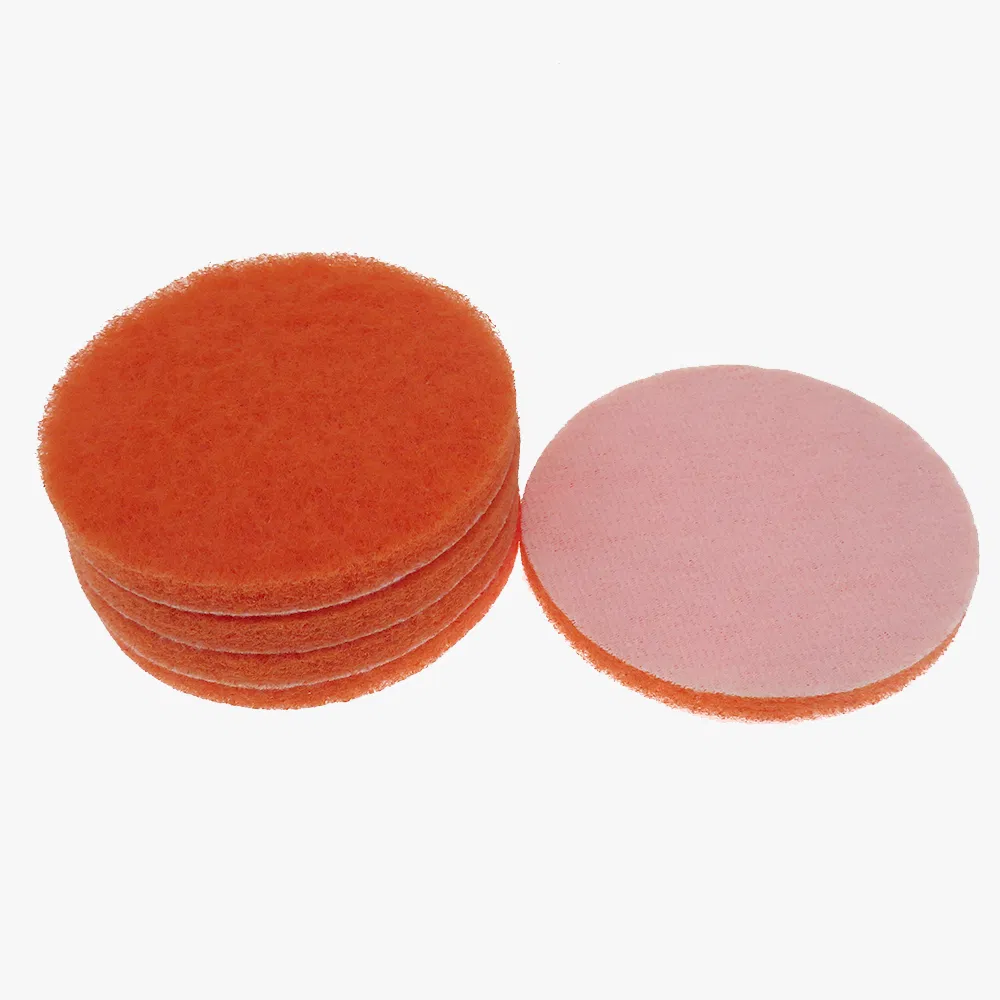 4 Inch 100mm Round Cleaning Abrasive Industrial Nylon Polishing Scouring Pad