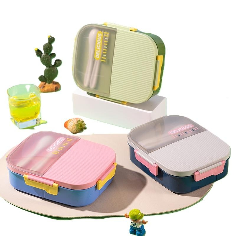 Premium Airtight Bento Lunch Box Set for Meal Prep