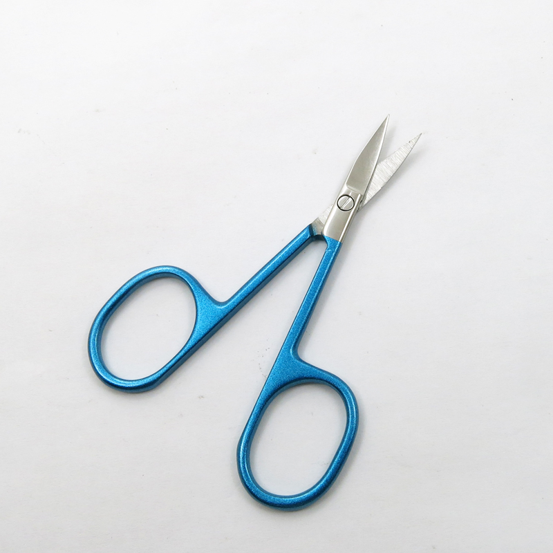 High Quality Beauty Scissors with Stainless Steel for Eyebrow Hair Trimming Beauty Makeup Scissors