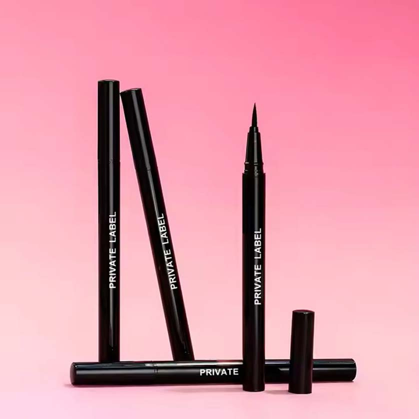 Vegan Private Label Matte Black Waterproof Pen Liquid Eyeliner