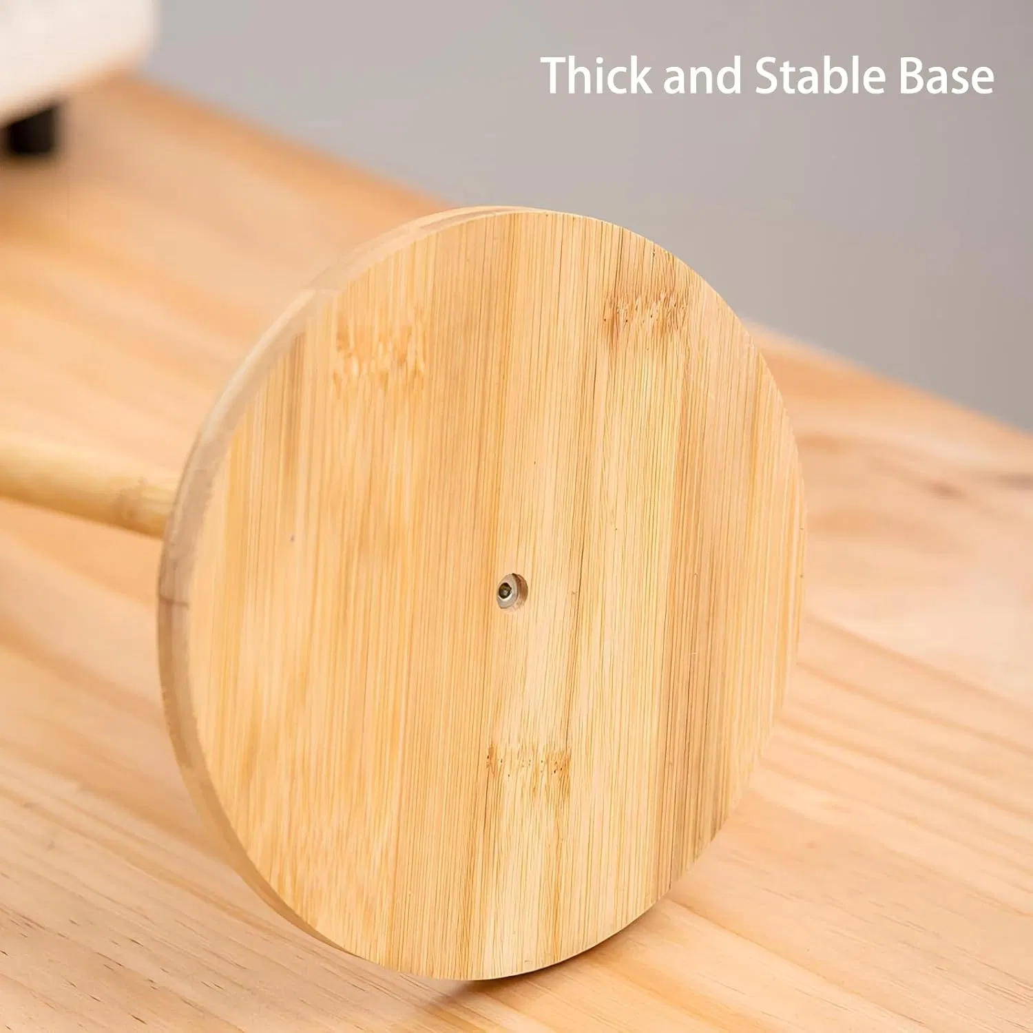 Bamboo Kitchen and Bathroom Dishwashing Non-Woven Paper Roll Holder
