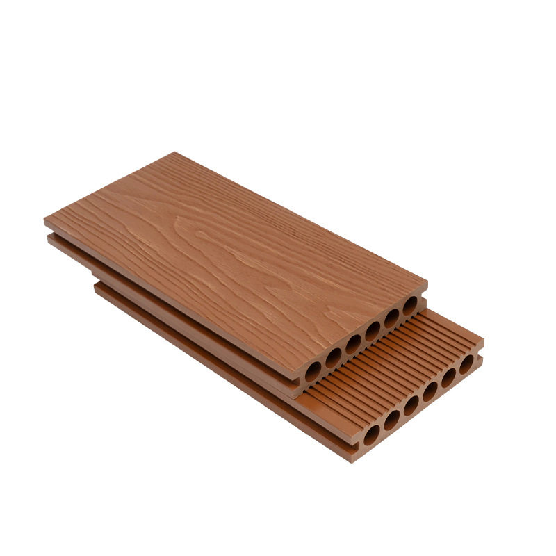 Classical Deep Embossed WPC Composite Decking Tile Outdoor Floor Wood Groove Texture