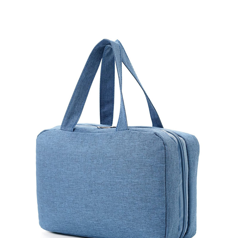 Wholesale Quadruple Folding Multi-Color Storage Toiletries Cosmetics Toiletry Bag