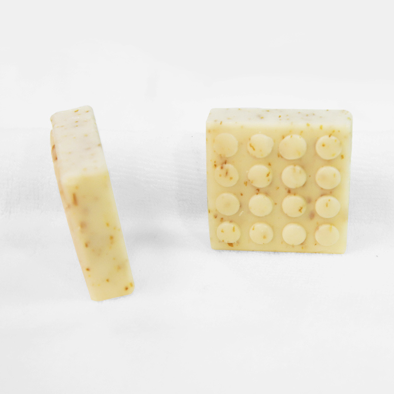 Luxury Square Shape Whitening Bath Soap for Hotel