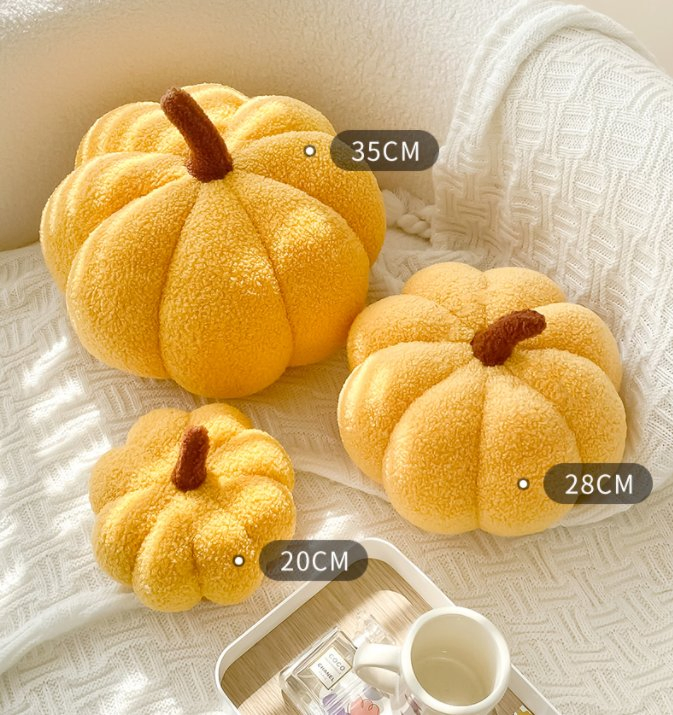 Pumpkin Decorating Throw Pillow Living Room Sofa Super Soft Cushion