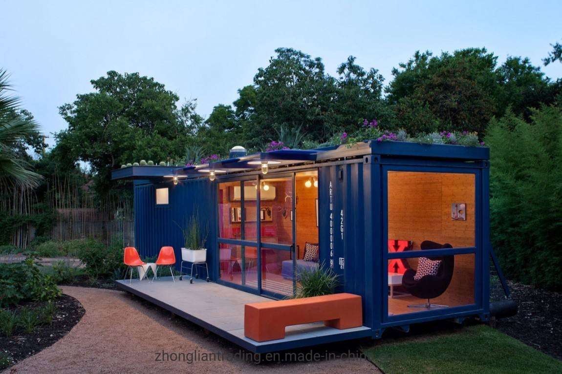 Modular Building Foldable Shipping Container Light Steel Frame Container Prefab House Office Building