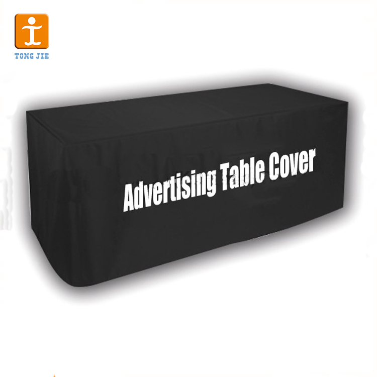 Customized Advertising Printed Logo Stretch Cloth Table Cloth for Events