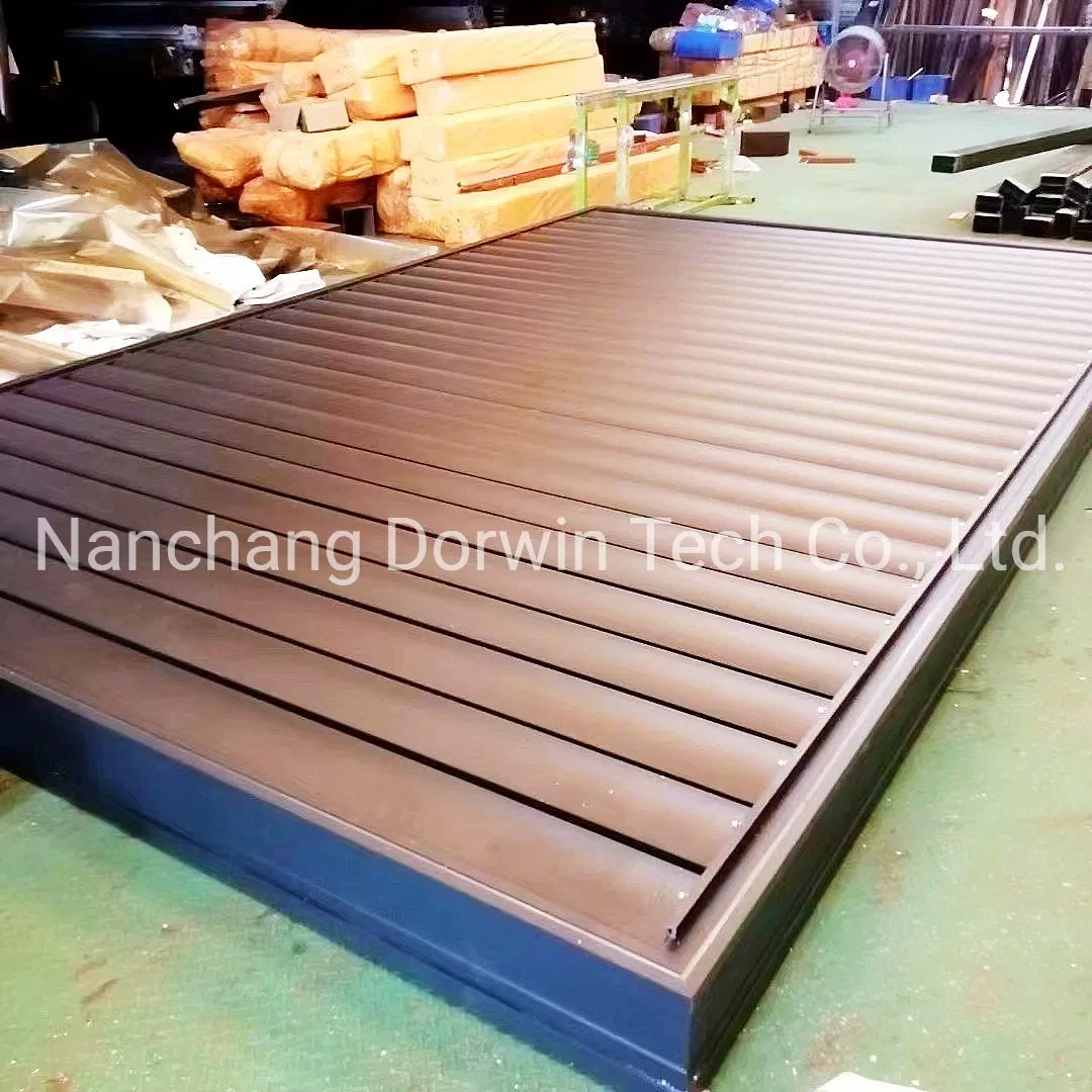 Outdoor Windproof Waterproof Furniture Party Tent Garden Living Aluminum Louver Roof Pergola