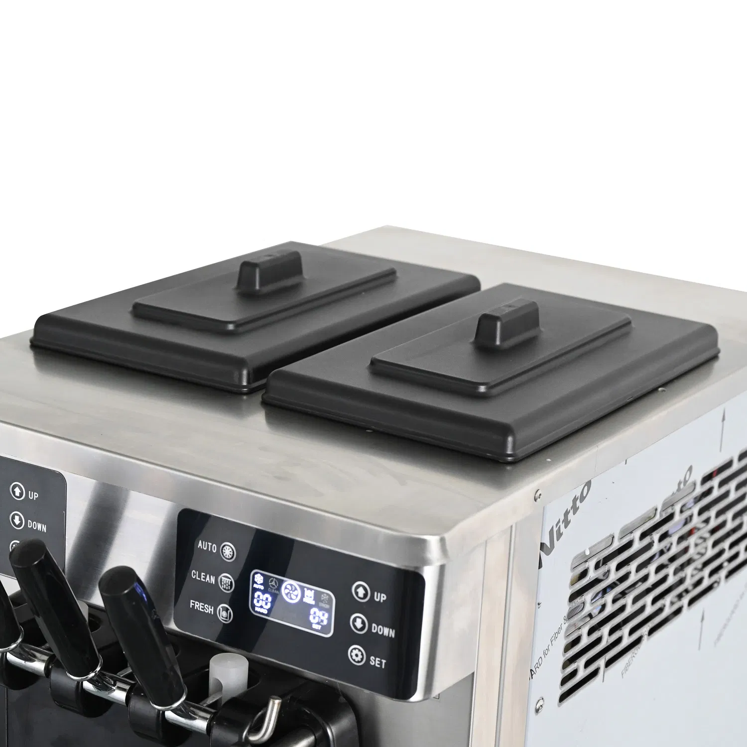 Commercial Hard Ice Cream Machine Maker Floor Type 3 Flavor 26L/H Ice Cream Vending Machine China Factory Sale