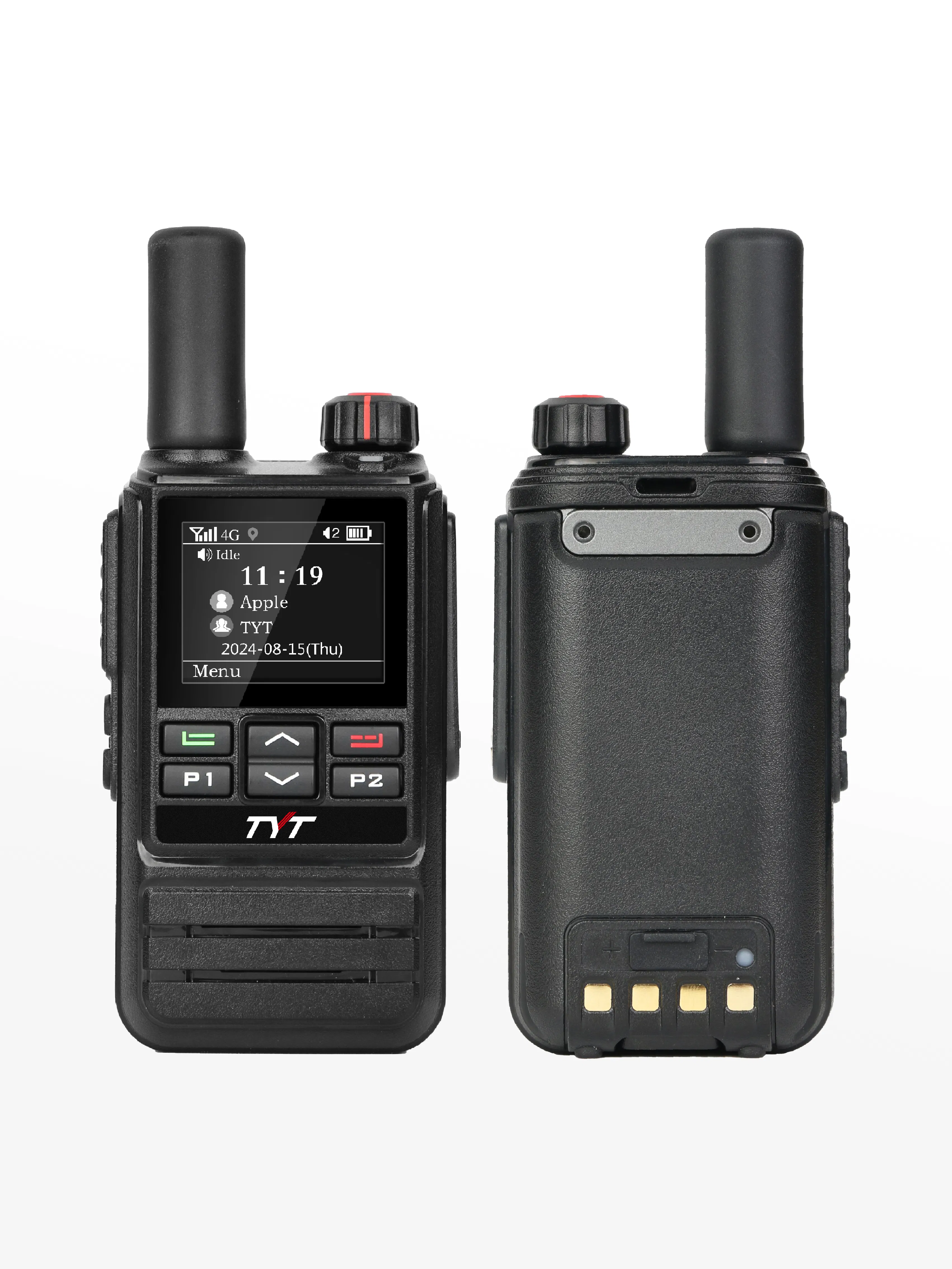 4G LTE Walkie Talkie Pttoc Poc Radio with Display for Handheld Use