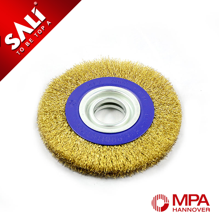 Factory Outlets 200mm Round Brass Brush for Polishing Metal