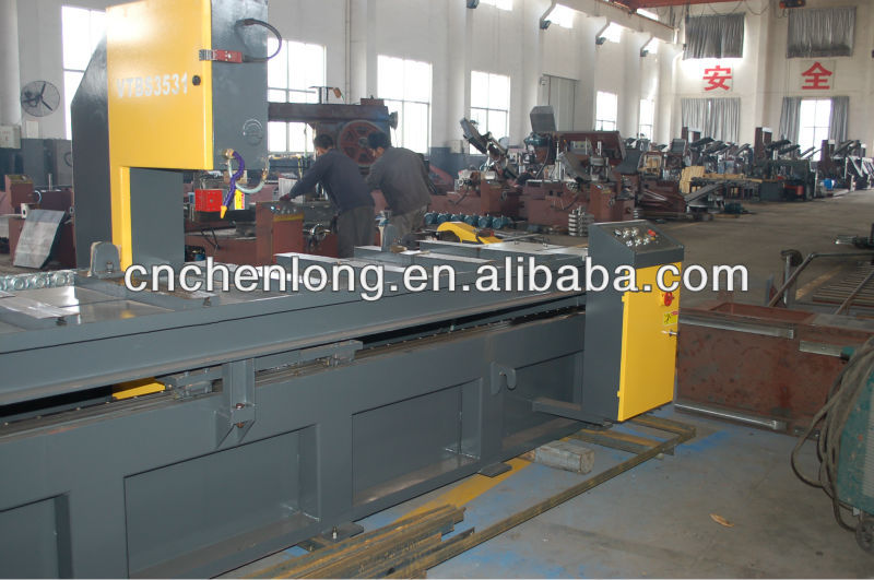 Ленточная пила по металлу вертикальная для листового металла