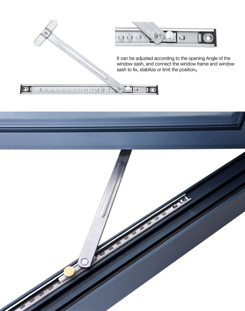 Hot Selling Heavy Duty Parallel Opening Friction Stay for Curtain Wall Window