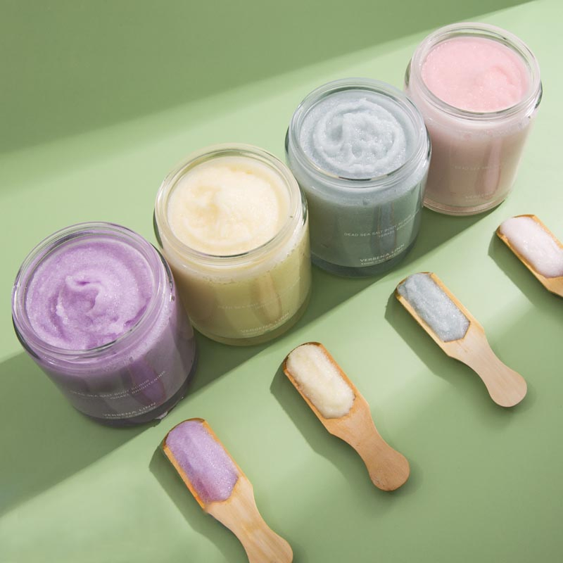 Good Absorbed Smooth and Soft Skin Exfoliating Jar Packing Natural Exfoliating Whitening Sugar Body Fruit Scrub for Skin Care