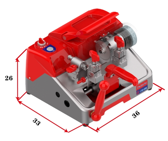 Csh006 Horizontal Milling Machine Which Can Change The Key Length and Width