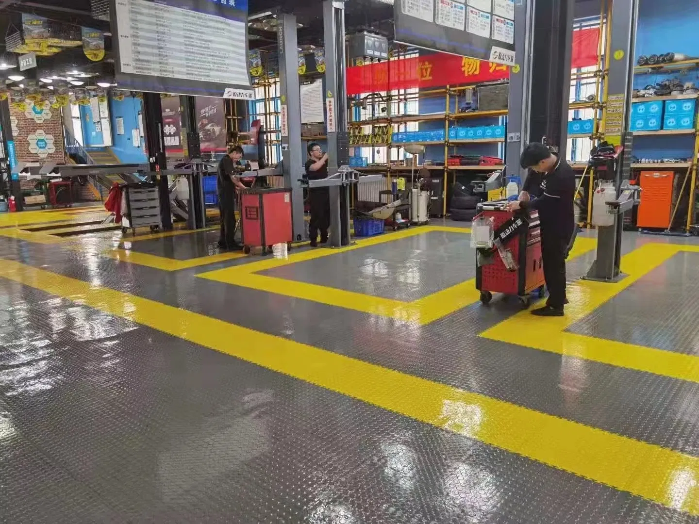 ПВХ плитка для пола, модульная, 6 мм