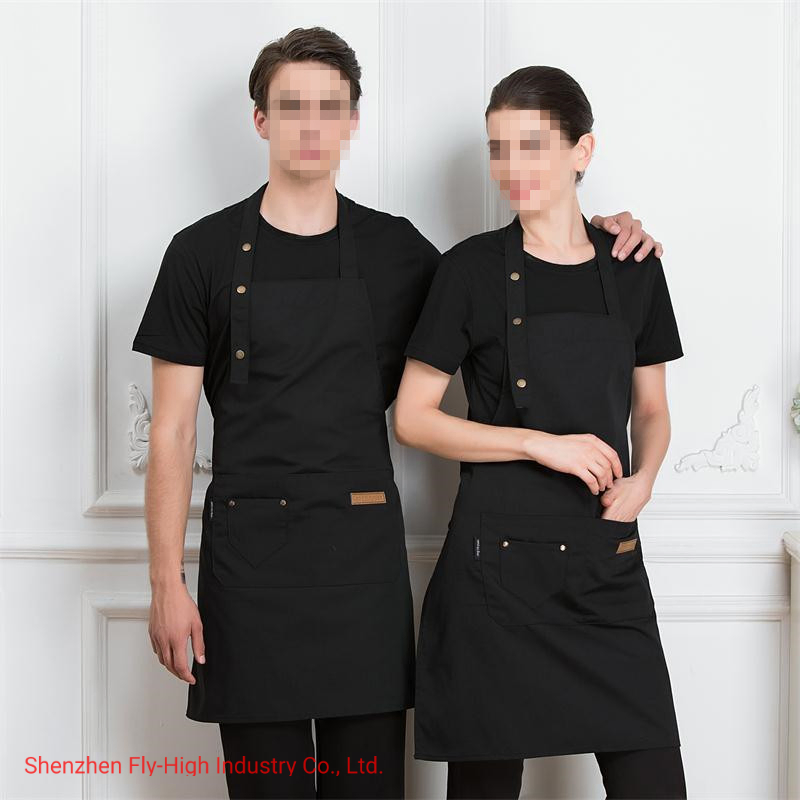 Custom Men and Women High Quality Shoulder Girdle Adjustable Waiter Apron
