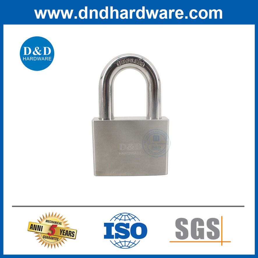 Household Furniture Hardware Stainless Steel High Safety Laminated Shackle Padlock