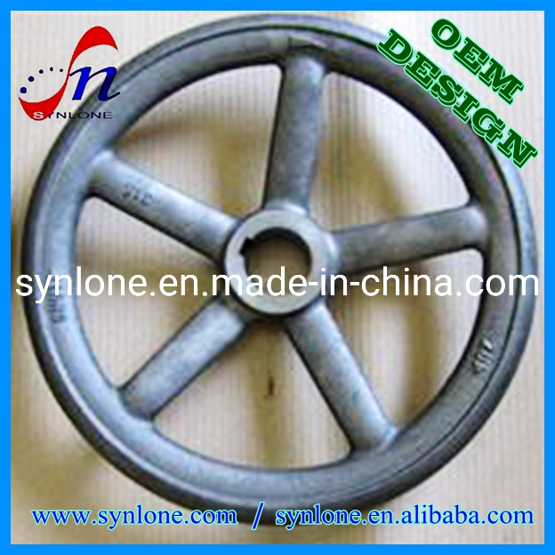 OEM Iron Sand Casting Hand Wheel for Machine Parts