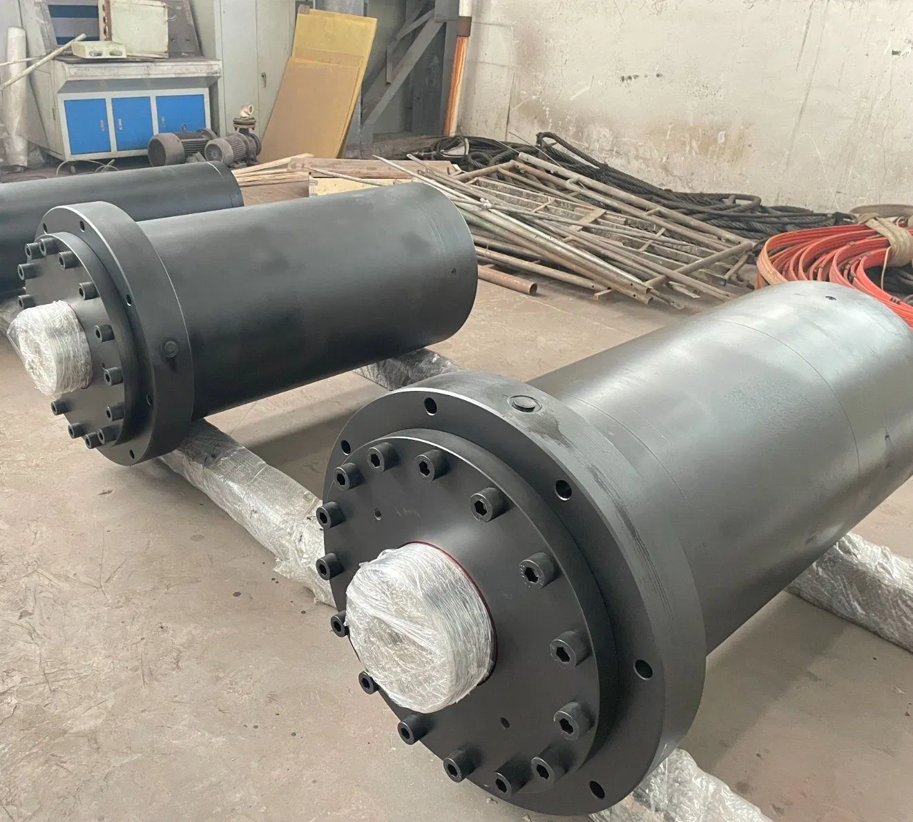 Гидравлический цилиндр 500 тонн одностороннего действия